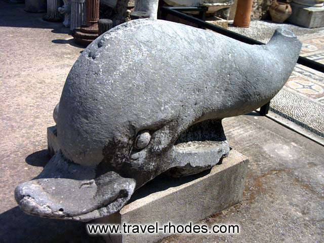 DOLPHIN STATUE - 