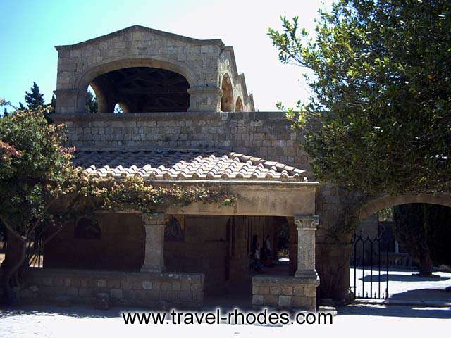 OUTSIDE VIEW - The view of the Early Christian basilica from outside