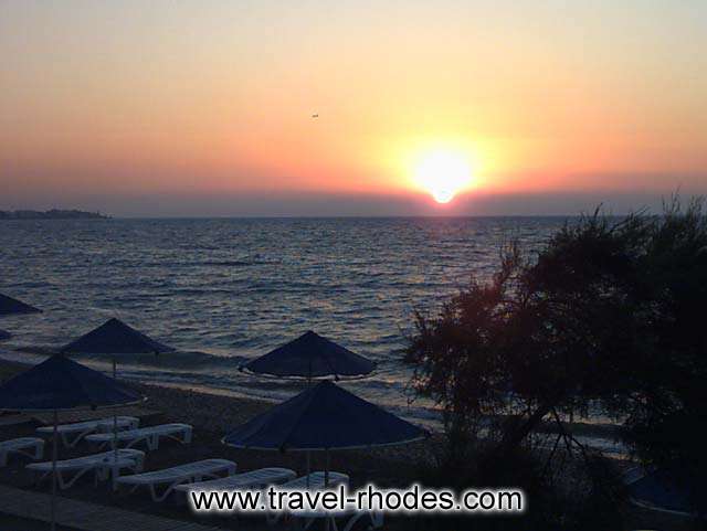 THE BEACH - Sunset at Ialyssos beach