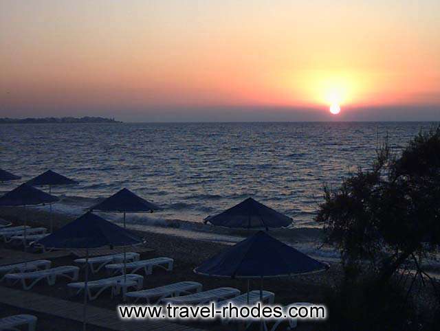 IALYSSOS BEACH - Ialyssos beach just before the sunset