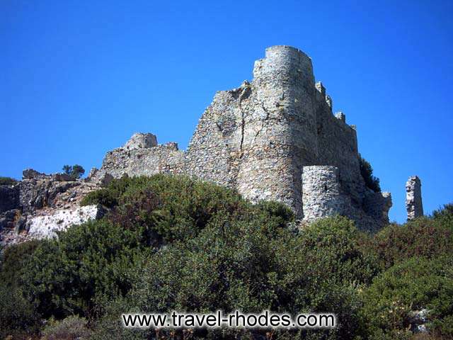 OUTSIDE VIEW - Outside view of the medieval fortress in Asklipios