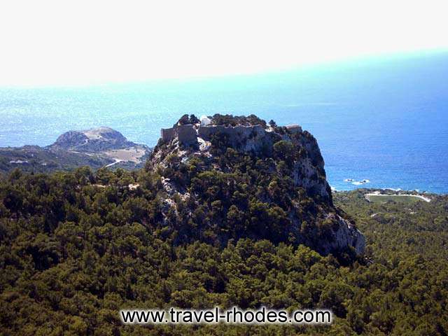 From  the  base of the hill of Monolithos one has to continue by foot up the steps of the Castle, where there is a small church dedicated to Saint Panteleimon. RHODES PHOTO GALLERY - AGIOS PANTELEIMON