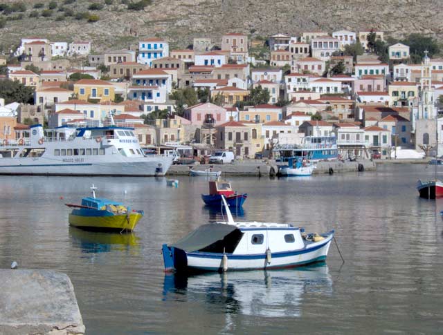 THE PORT OF HALKI ISLAND - 