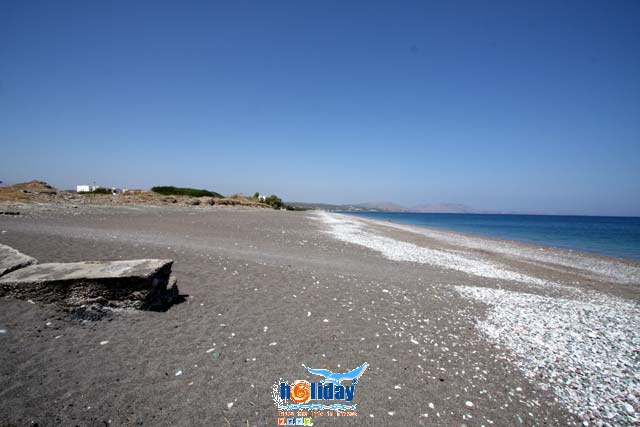 GENNADI BEACH - View of the long sandy and peble beach of Gennadi