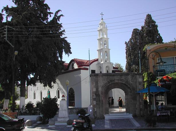 THEOTOKOS PSINTHOS - n the village square the visitor can see a church dedicated to Theotokos.