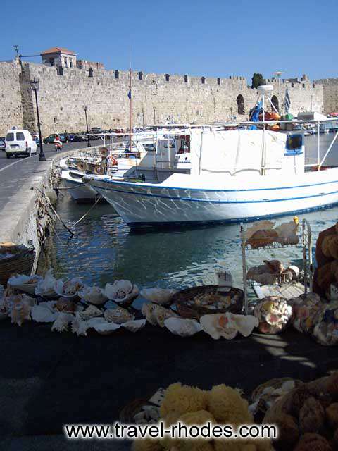 THE PORT - Boats in Rhodes port